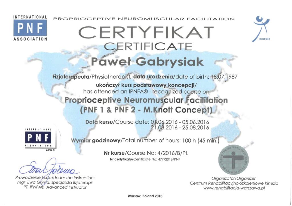 dyplom pnf